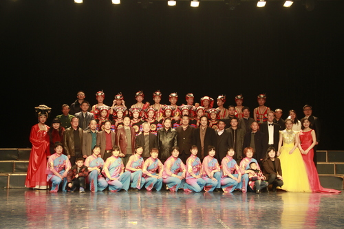 2017年3月我院成立永州祁剧文化研究基地并举办祁剧文化交流音乐会